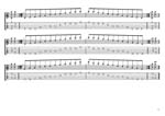 GuitarPro7 TAB: CAGED octaves C pentatonic major scale 313131 sweep patterns pdf